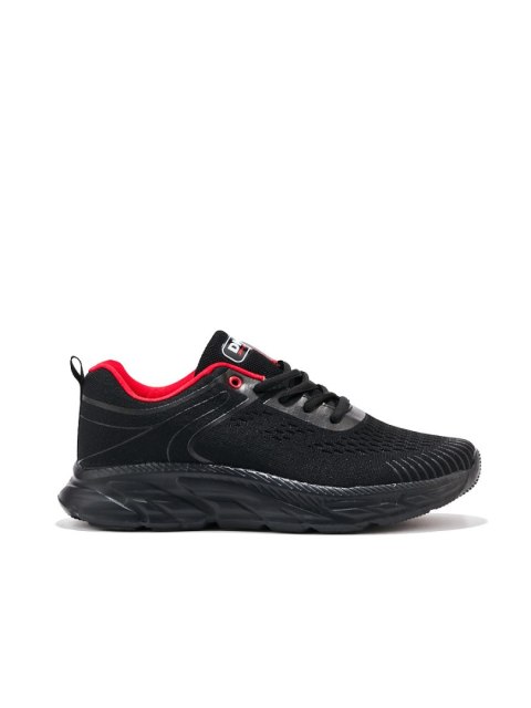 Czarne męskie sportowe buty tekstylne - 43
