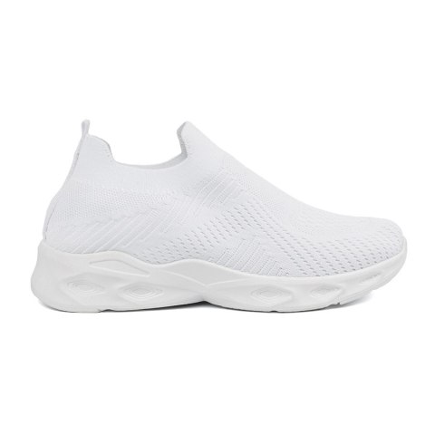 Białe buty sportowe slip-on - 41 Białe buty sportowe slip-on - 41