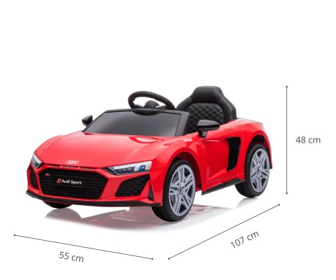 MILLY MALLY 5734 Pojazd na akumulator Audi R8 Spyder Red MILLY MALLY 5734 Pojazd na akumulator Audi R8 Spyder Red
