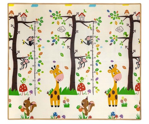 MILLY MALLY Mata piankowa składana Play Savanna and Tree T1 MILLY MALLY Mata piankowa składana Play Savanna and Tree T1