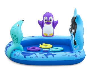 BESTWAY 53156 Basen dmuchany/Plac zabaw Arktyka 1,34mx1,31mx73cm