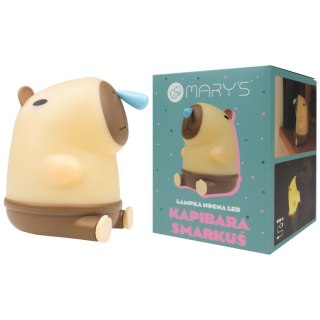 MARY'S MW61421 Lampka nocna led Kapibara Smarkuś