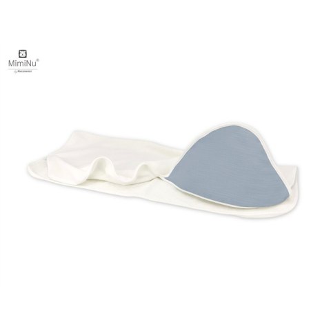 KIECZMERSKI Okrycie kąpielowe 100x100 MUŚLIN BAWEŁNIANY bawełna 100% jeans KIECZMERSKI Okrycie kąpielowe 100x100 MUŚLIN BAWEŁNIANY bawełna 100% jeans