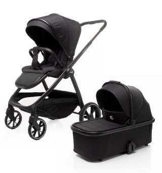 4 BABY Wózek uniwersalny FOSTER 2w1 BLACK