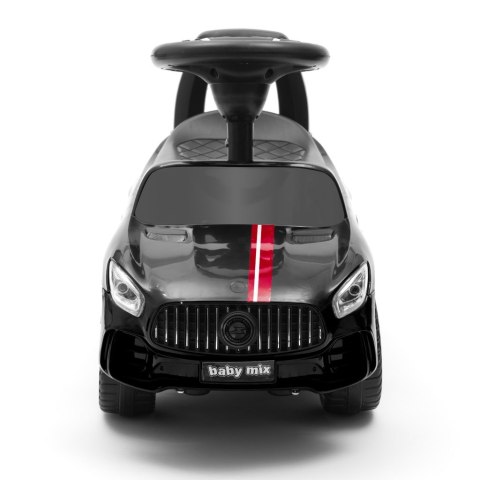 BABY MIX 45832 Dziecięcy jeździk z dźwiękiem RACER czarny BABY MIX 45832 Dziecięcy jeździk z dźwiękiem RACER czarny