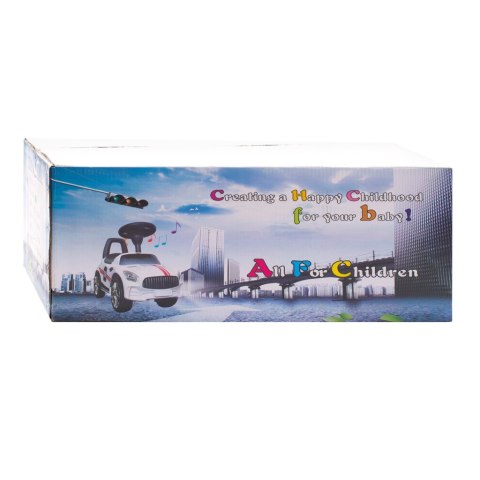 BABY MIX 45832 Dziecięcy jeździk z dźwiękiem RACER czarny BABY MIX 45832 Dziecięcy jeździk z dźwiękiem RACER czarny