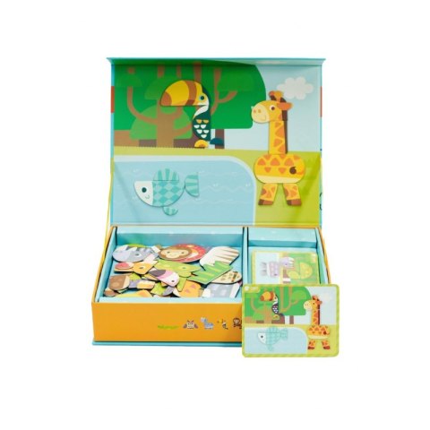 CLASSIC WORLD CW20025 Układanka Magnetyczna Zwierzęta Tablica Klocki Puzzle Pamięć 60 el. CLASSIC WORLD CW20025 Układanka Magnetyczna Zwierzęta Tablica Klocki Puzzle Pamięć 60 el.