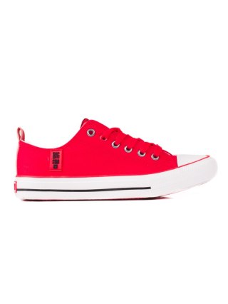 Czerwone trampki damskie BIG STAR JJ274124 - 37
