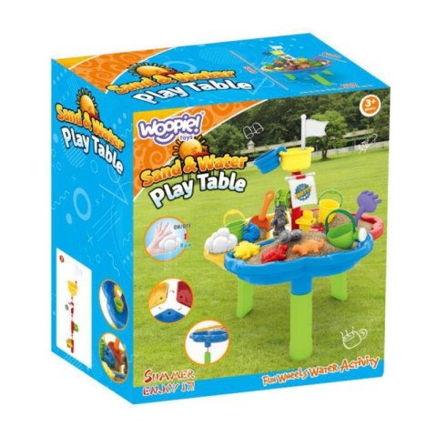 WOOPIE 46446 Stolik Wodny Piaskownica 3w1 Statek Piracki 13 el. WOOPIE 46446 Stolik Wodny Piaskownica 3w1 Statek Piracki 13 el.