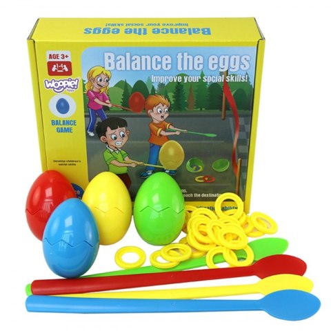 WOOPIE 49157 Gra Zręcznościowa Balansujące Jajka WOOPIE 49157 Gra Zręcznościowa Balansujące Jajka