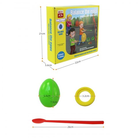 WOOPIE 49157 Gra Zręcznościowa Balansujące Jajka WOOPIE 49157 Gra Zręcznościowa Balansujące Jajka