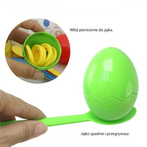 WOOPIE 49157 Gra Zręcznościowa Balansujące Jajka WOOPIE 49157 Gra Zręcznościowa Balansujące Jajka