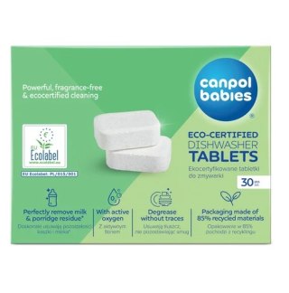 CANPOL 1/502 Ekocertyfikowane tabletki do zmywarki 30 szt.