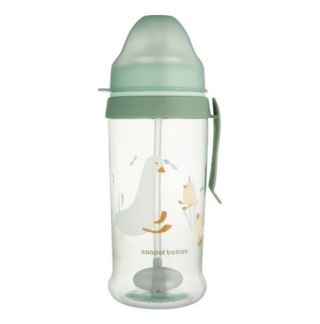 CANPOL 56/510_gre Bidon niekapek z rurką i odważnikiem 350ml GOOSE