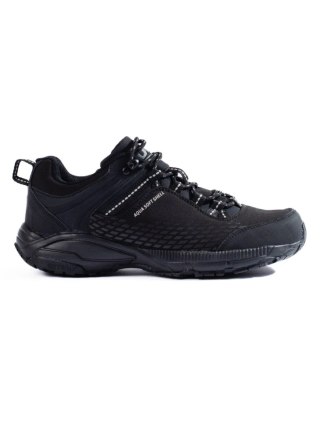 Buty trekkingowe damskie na grubej podeszwie DK czarne - 37