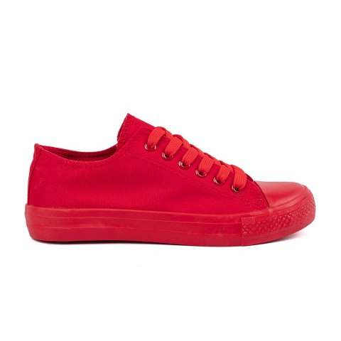 Czerwone trampki damskie - 41 Czerwone trampki damskie - 41