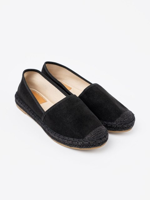 Damskie espadryle czarne - 38 Damskie espadryle czarne - 38