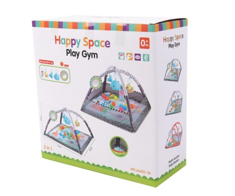 MILLY MALLY 6146 TinyMini JL652-1A Mata edukacyjna 2w1 Kojec z piłeczkami MILLY MALLY 6146 TinyMini JL652-1A Mata edukacyjna 2w1 Kojec z piłeczkami