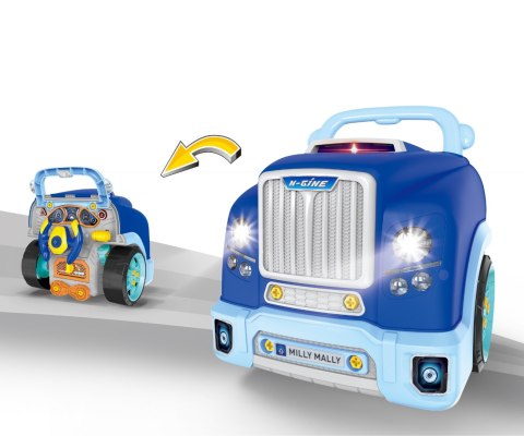 MILLY MALLY 6430 Silnik rozkręcalny N-gine Blue MILLY MALLY 6430 Silnik rozkręcalny N-gine Blue