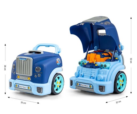 MILLY MALLY 6430 Silnik rozkręcalny N-gine Blue MILLY MALLY 6430 Silnik rozkręcalny N-gine Blue