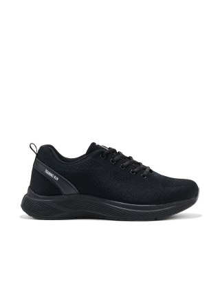 Męskie czarne buty sportowe - 44