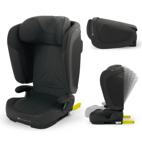 KINDERKRAFT Fotelik samochodowy UNITY 2 I-Size black