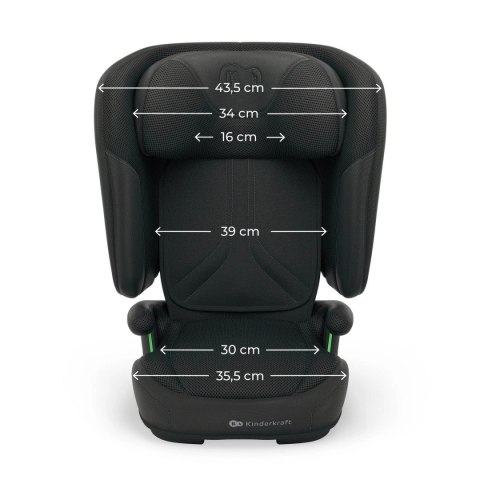 KINDERKRAFT Fotelik samochodowy UNITY 2 I-Size black