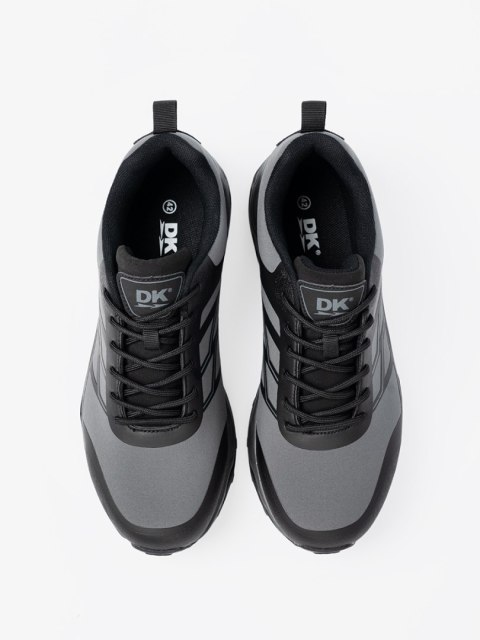 Męskie buty sportowe w odcieniach szarości DK - 42
