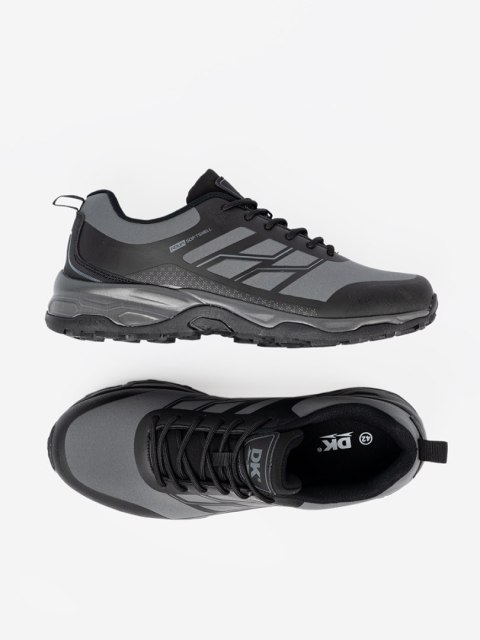 Męskie buty sportowe w odcieniach szarości DK - 42