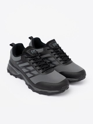 Męskie buty sportowe w odcieniach szarości DK - 43
