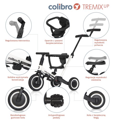 COLIBRO Rowerek dziecięcy 6w1 TREMIXUP MAGNETIC
