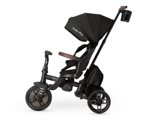 MILLY MALLY 6300 Qplay Rowerek Trójkołowy Comfo Max Black