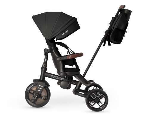 MILLY MALLY 6300 Qplay Rowerek Trójkołowy Comfo Max Black