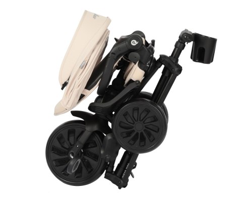 MILLY MALLY 6304 Qplay Rowerek Trójkołowy Nova Max Beige