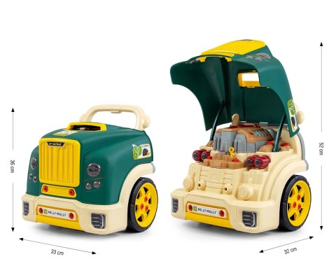 MILLY MALLY 6431 Silnik rozkręcalny N-gine Green