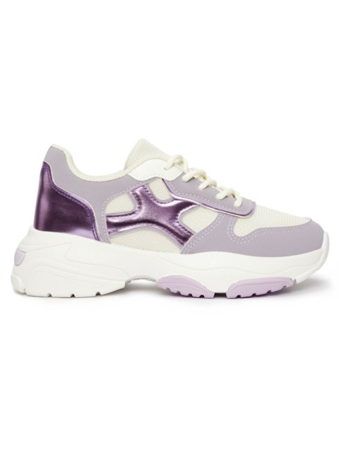 Sneakersy damskie fioletowe - 37 Sneakersy damskie fioletowe - 37