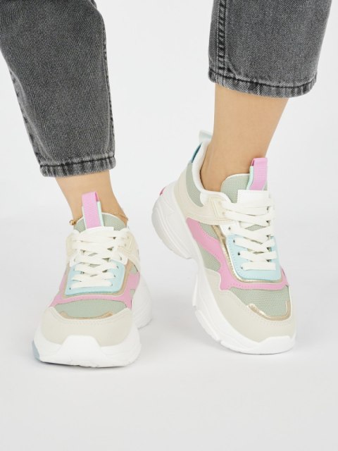 Sportowe buty damskie na grubej podeszwie - 37 Sportowe buty damskie na grubej podeszwie - 37