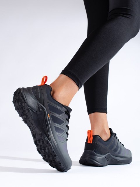 Szare buty trekkingowe damskie DK Softshell - 41 Szare buty trekkingowe damskie DK Softshell - 41
