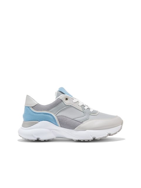 Damskie błękitne sneakersy - 40 Damskie błękitne sneakersy - 40