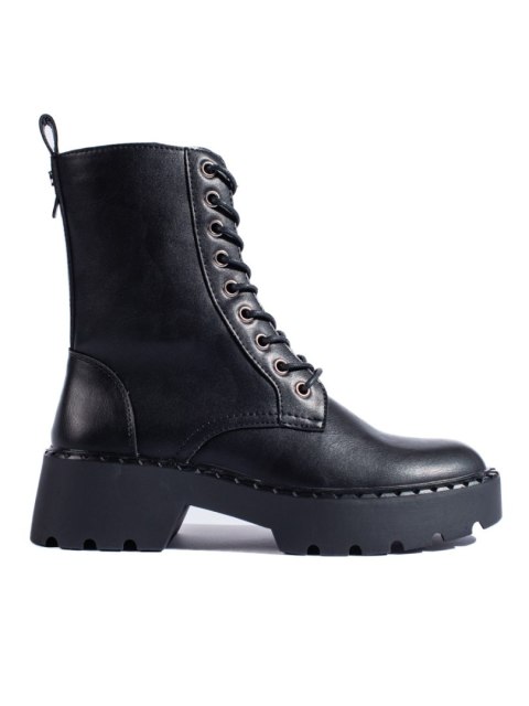 Klasyczne czarne workery damskie shelovet - 39 Klasyczne czarne workery damskie shelovet - 39
